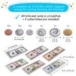 Load image into Gallery viewer, magnetic money manipulatives
