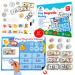 Load image into Gallery viewer, Play Money for Teaching - Magnetic Money for Classroom
