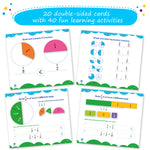 Load image into Gallery viewer, comparing fractions with like numerators