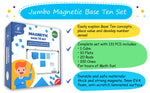 Load image into Gallery viewer, magnetic base 10 blocks set place value