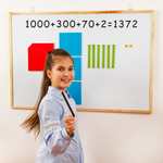 Load image into Gallery viewer, Addition using place value magnetic blocks