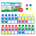 Load image into Gallery viewer, Jumbo magnetic ten frame set for classrooms