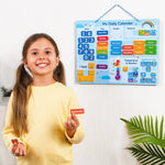 Load image into Gallery viewer, toddler magnetic calendar