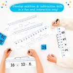 Load image into Gallery viewer, white board numbers