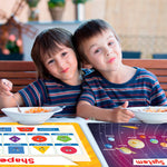 Load image into Gallery viewer, Simply Magic 5 Placemats Set for fun learning