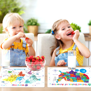 Non-slip placemats for kids