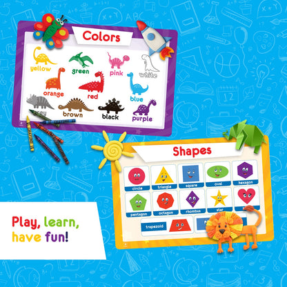 Shapes placemat for children