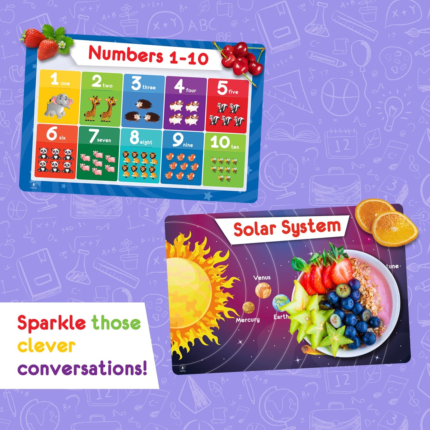 Solar System placemat for toddlers