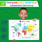 Load image into Gallery viewer, World Map placemat for children
