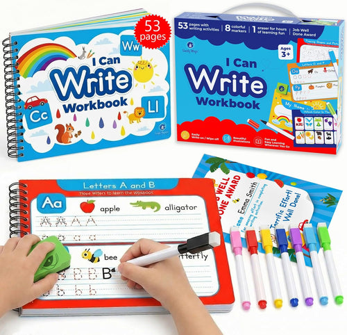 I Can Write Tracing Book for Kids 3-5