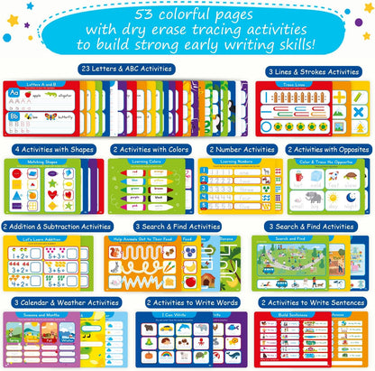 I Can Write Tracing Book for Kids 3-5