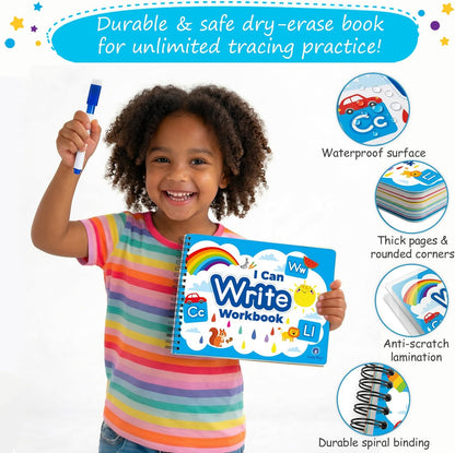 I Can Write Tracing Book for Kids 3-5