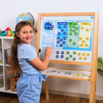 Load image into Gallery viewer, Magnetic Place Value Mat - Math Place Value Games
