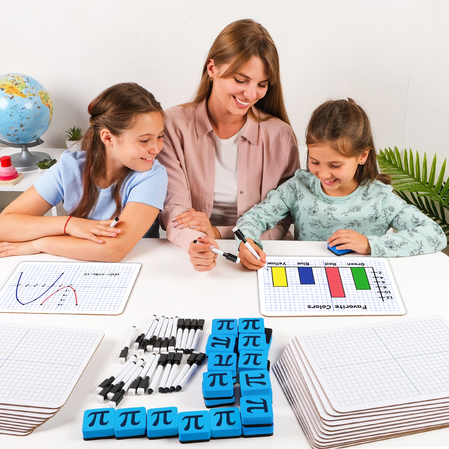 Simply Magic Dry Erase Graph Boards