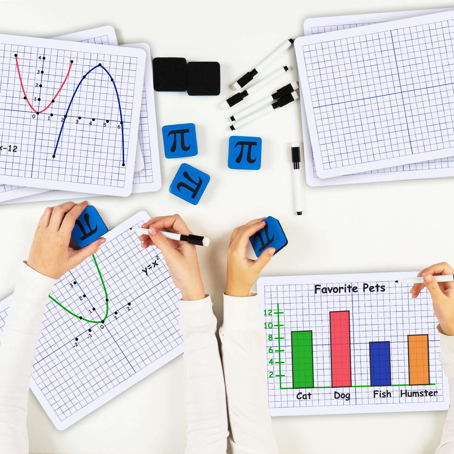 Graphing Dry Erase Boards