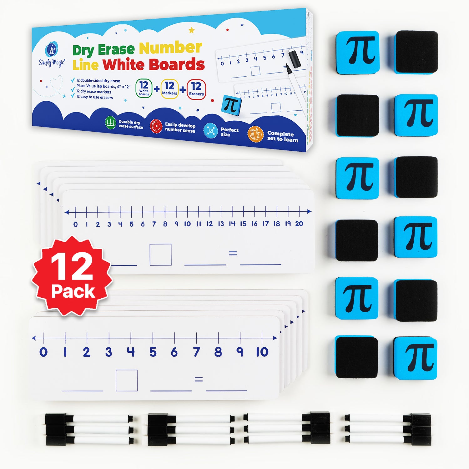 dry erase number line