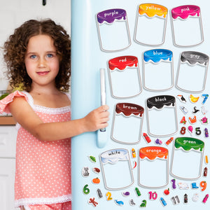 magnet color sorting