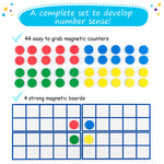 Load image into Gallery viewer, Ten frame math manipulatives for counting
