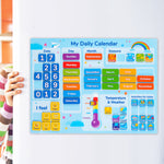 Load image into Gallery viewer, magnetic kids calendar
