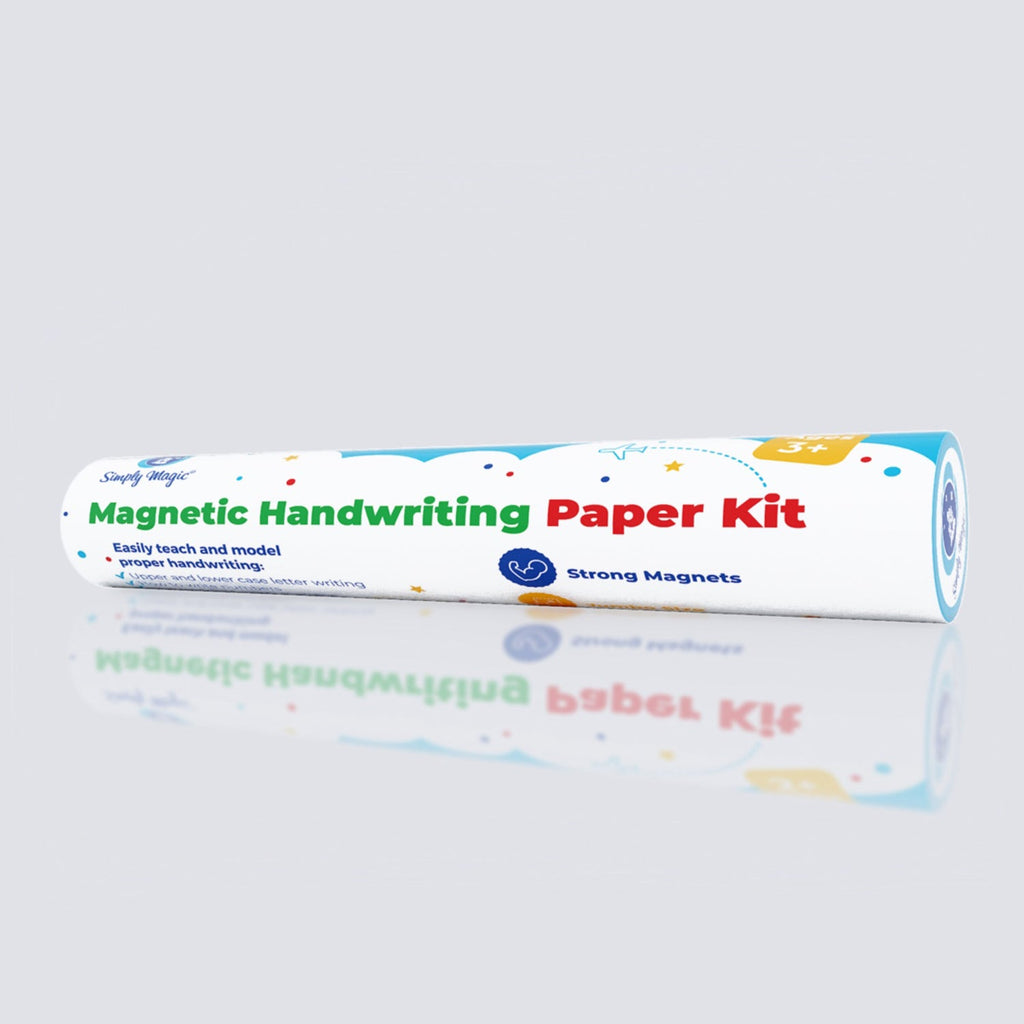 Magnetic Notebook & Handwriting Paper Kit – Reusable Writing Paper for ...