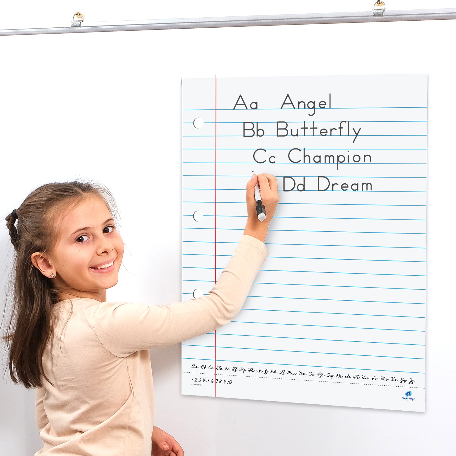 magnetic handwriting paper