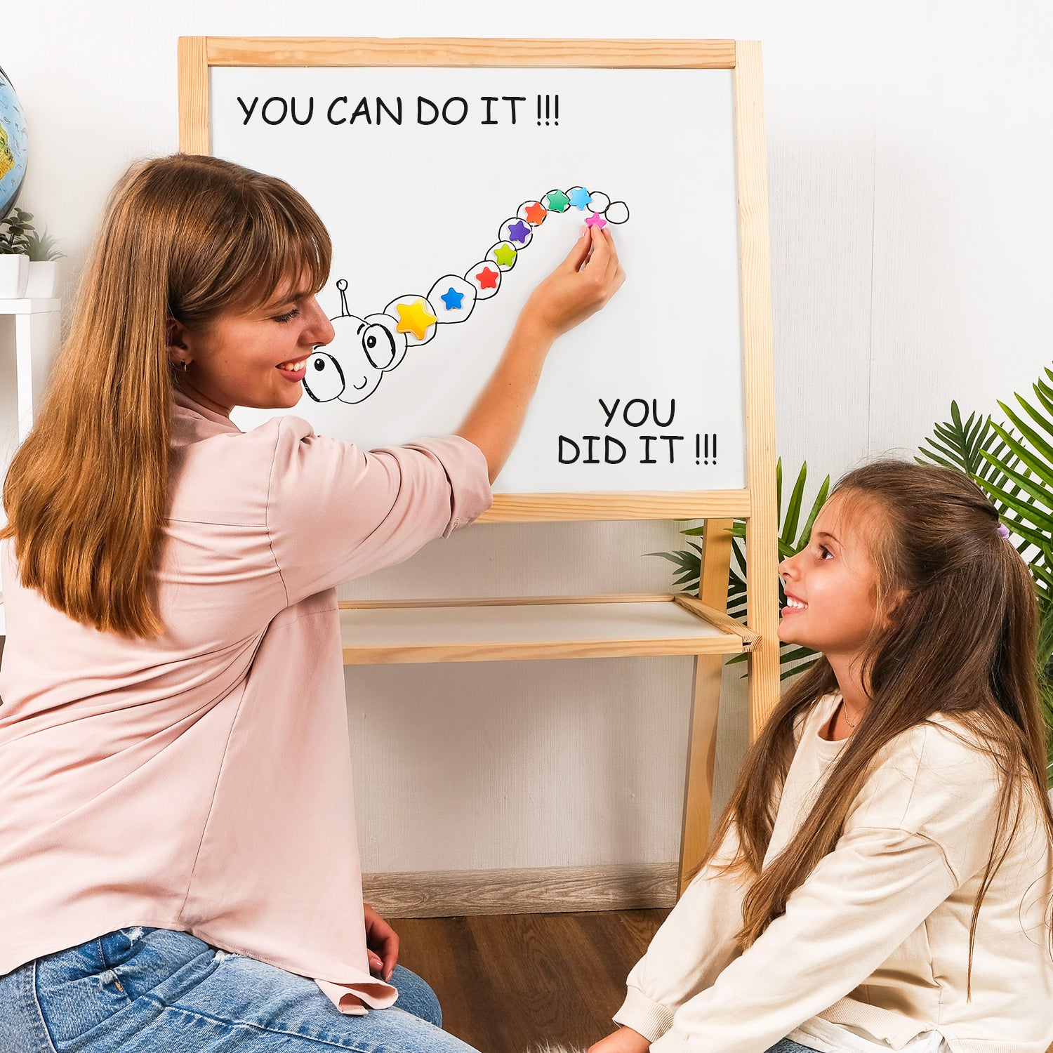 magnetic reward jar for classroom board