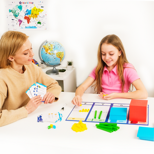 Counting blocks for math lessons