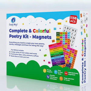 Colorful & Complete Poetry Magnets Kit