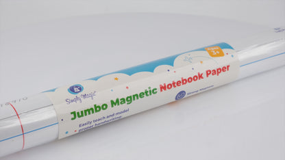 Magnetic Notebook Paper for Classroom