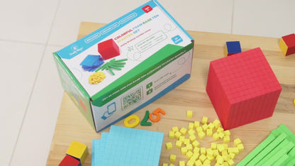 Colorful Foam Base Ten Starter Set - 131 PCS