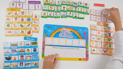Sight Words Sentence Building Magnets Kit - 104 PCS