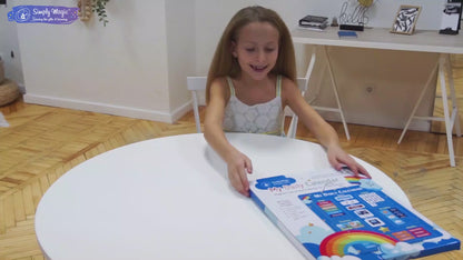 Kids Daily Calendar: Magnetic Educational Calendar for Young Learners