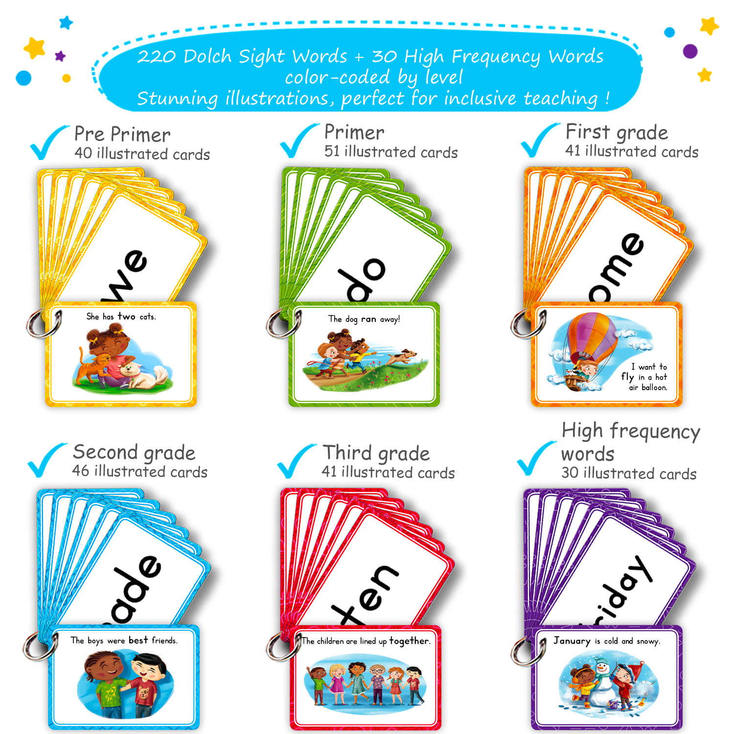 sight word flash cards