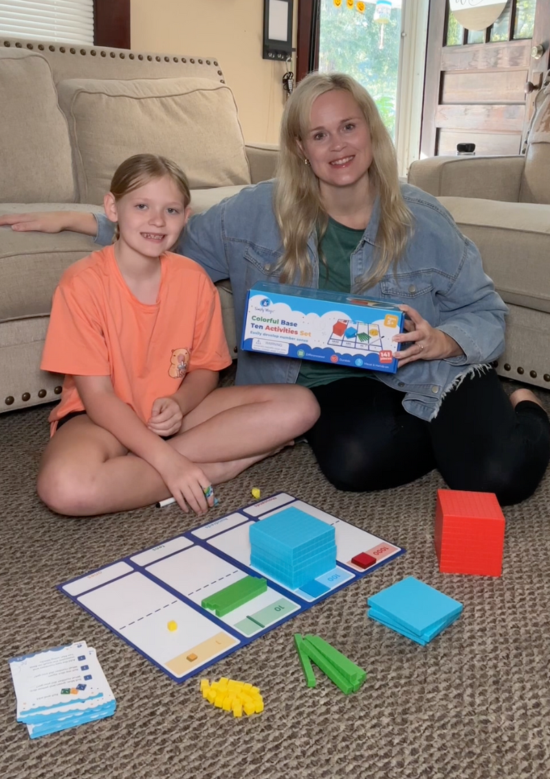 Base ten blocks activity video thumbnail