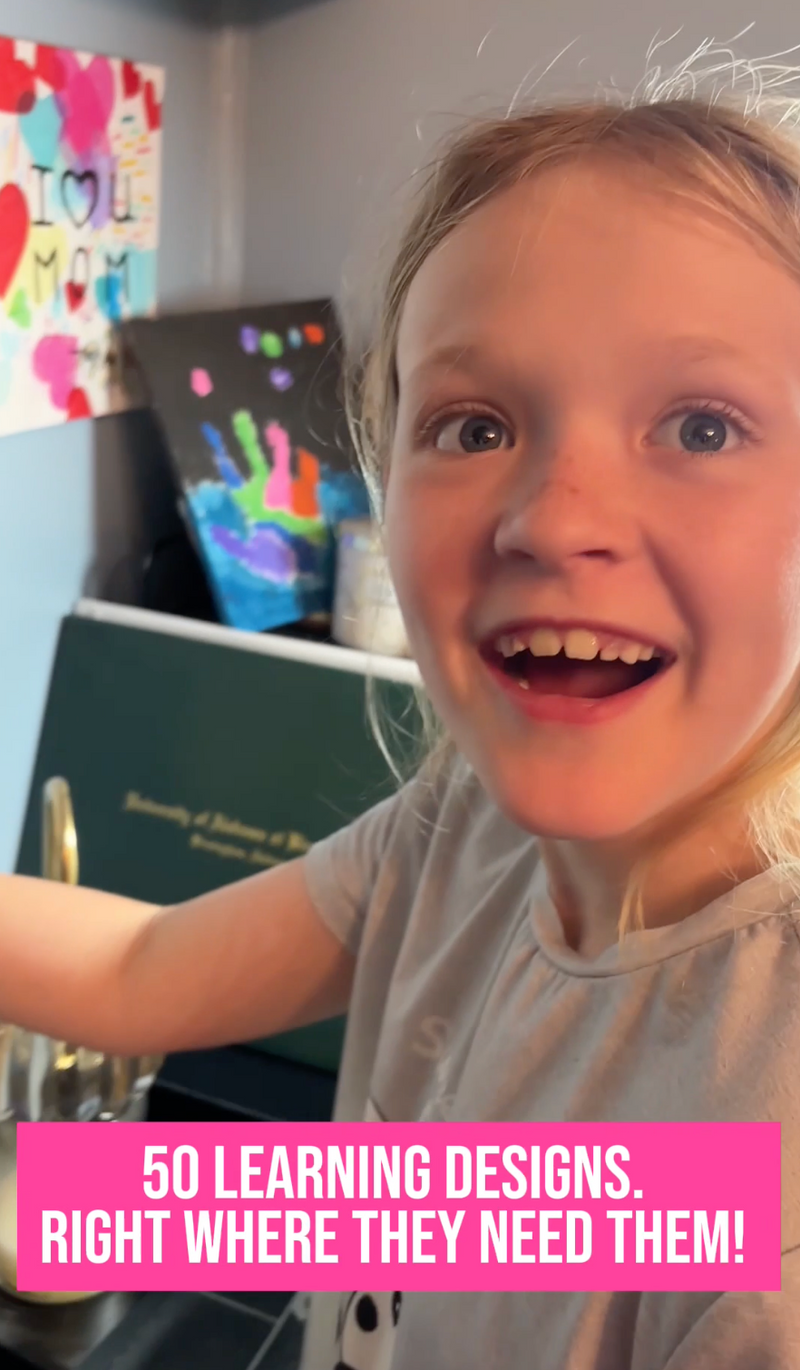 Child with educational posters video thumbnail