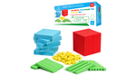 Load and play video in Gallery viewer, Colorful Foam Base Ten Blocks Starter Set
